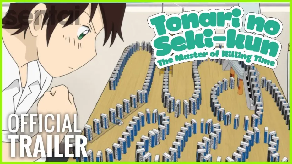 Video for the series Tonari no Seki-kun: The Master of Killing Time — Tonari no Seki-kun: The Master of Killing Time Official Trailer