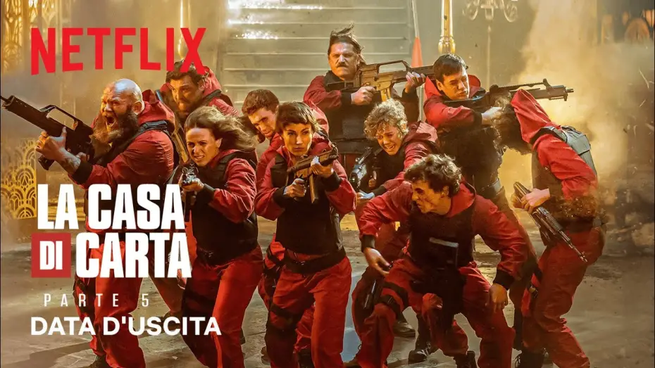 Video for the series Money Heist — La casa di carta - Parte 5 | Data d'uscita | Netflix