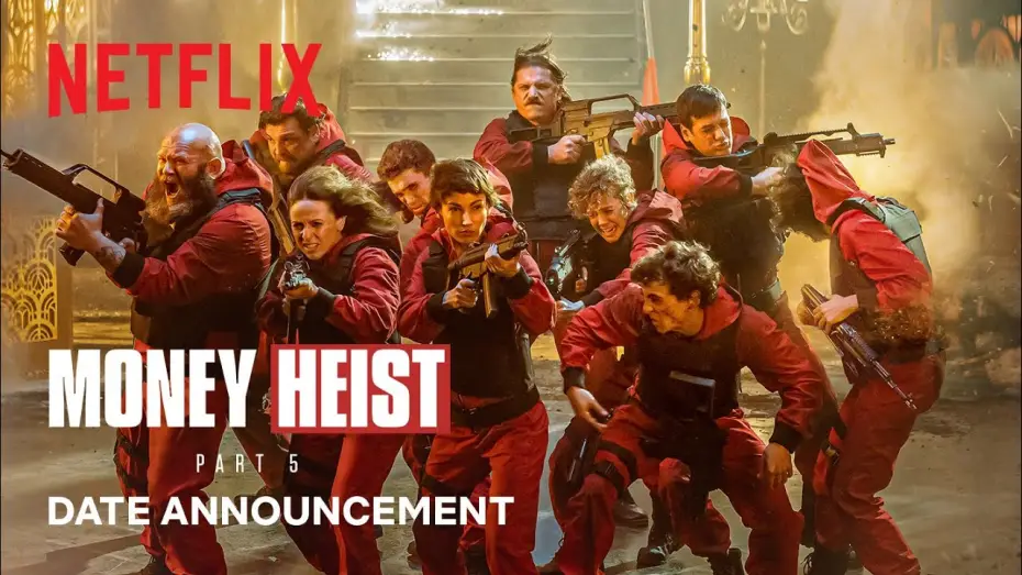 Video for the series Money Heist — Money Heist: Part 5 | Date Announcement | Netflix