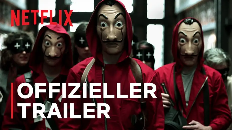 Video for the series Money Heist — Haus des Geldes | Serien-Trailer | Deutsch HD