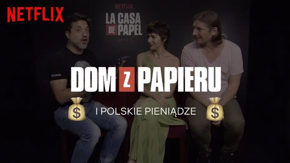 Video for the series Money Heist — Polskie pieniądze | Dom z papieru | Netflix