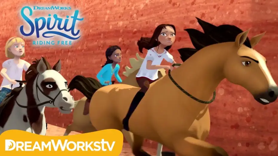 Video for the series Spirit: Riding Free — Lucky and Spirit to the Rescue | SPIRIT RIDING FREE