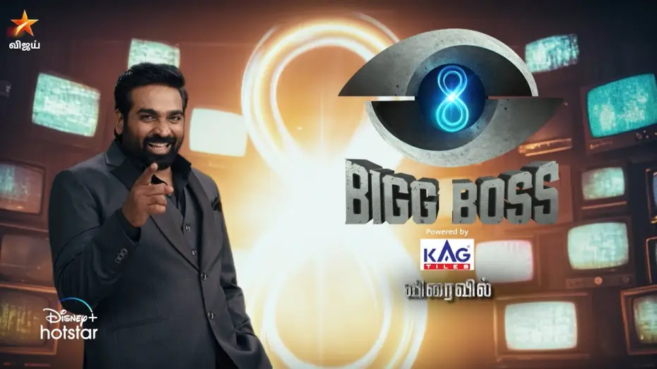Video for the series Bigg Boss — ஆளும் புதுசு.. ஆட்டமும் புதுசு..🔥#VJStheBBhost | VijaySethupathi | Bigg Boss Tamil Season 8 | Promo