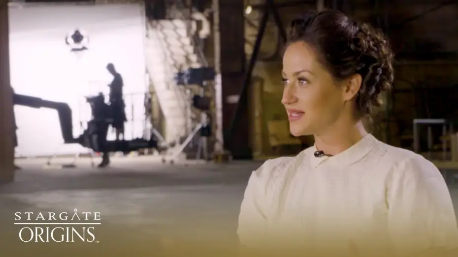 Видео к сериалу Stargate Origins — Kelly Vint Castro On Playing Young Catherine Langford | STARGATE: Origins