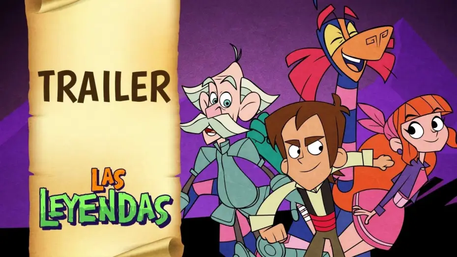 Video for the series Legend Quest — Trailer OFICIAL de Las Leyendas (Legend Quest) EN EXCLUSIVA EN NETFLIX