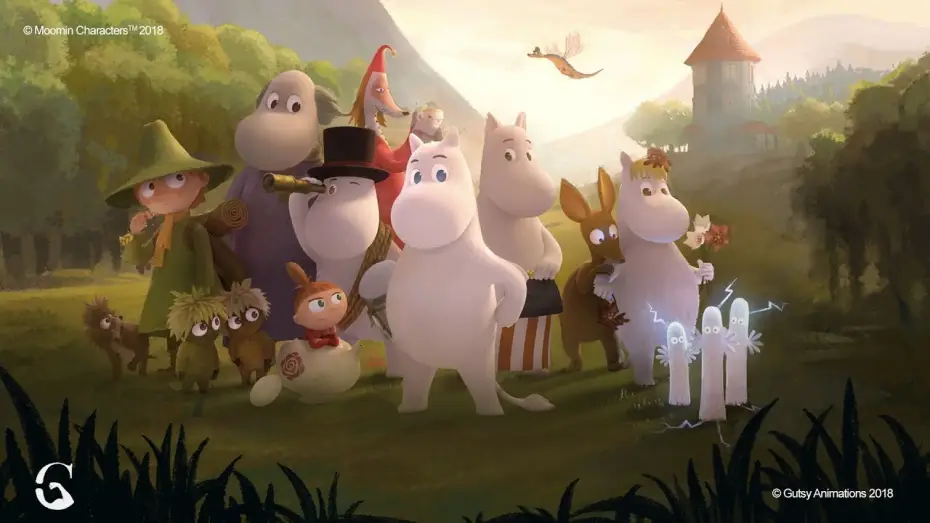 Видео к сериалу Moominvalley — Долина муми-троллей // Премьера в России