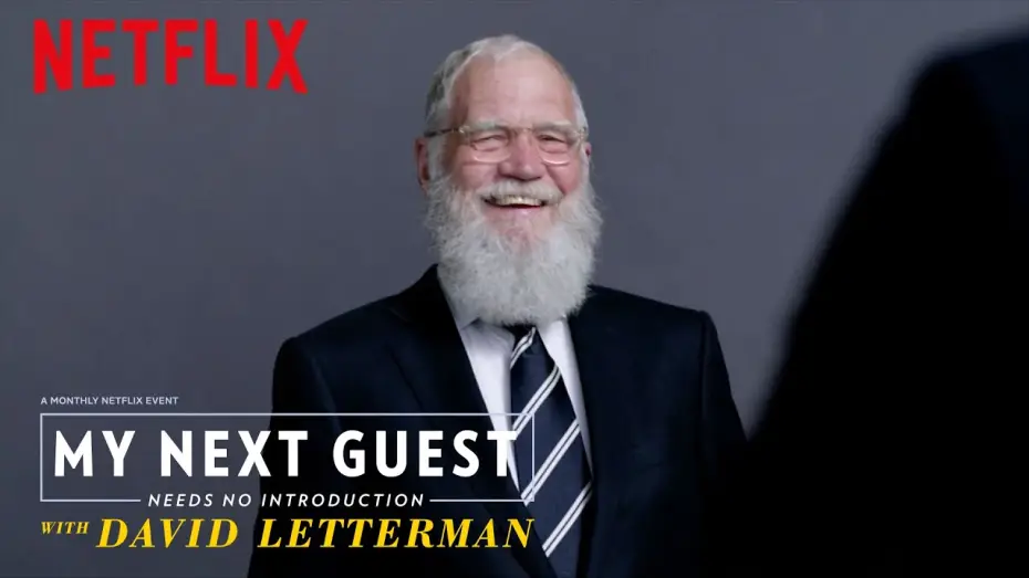Video for the series My Next Guest Needs No Introduction with David Letterman — Trailer