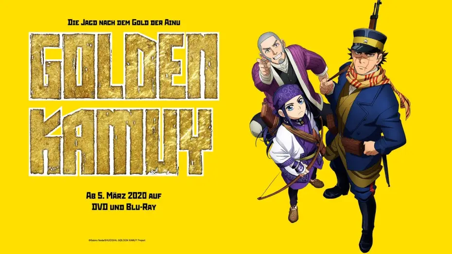 Video for the series Golden Kamuy — Golden Kamuy (Anime-Trailer)