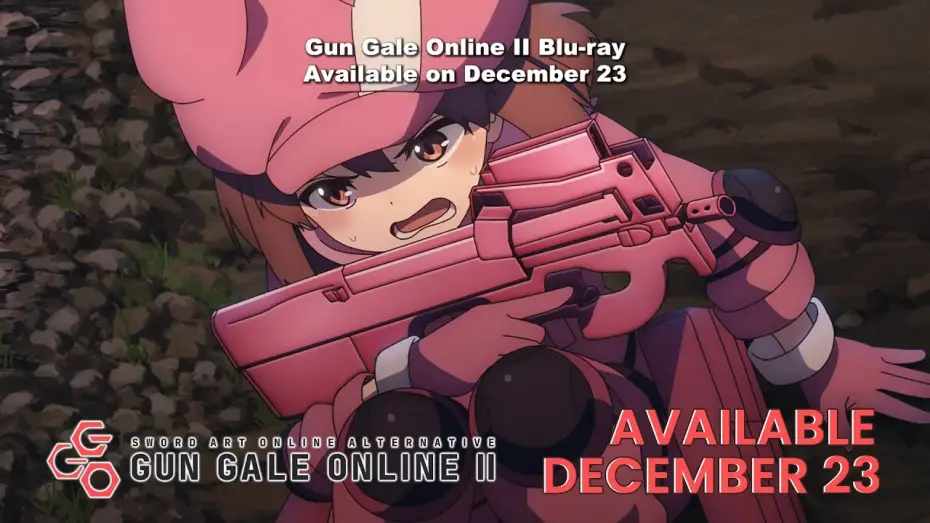 Video for the series Sword Art Online Alternative: Gun Gale Online — Sword Art Online Alternative: Gun Gale Online II  | BLU-RAY RELEASES DECEMBER 23RD [Subtitled]