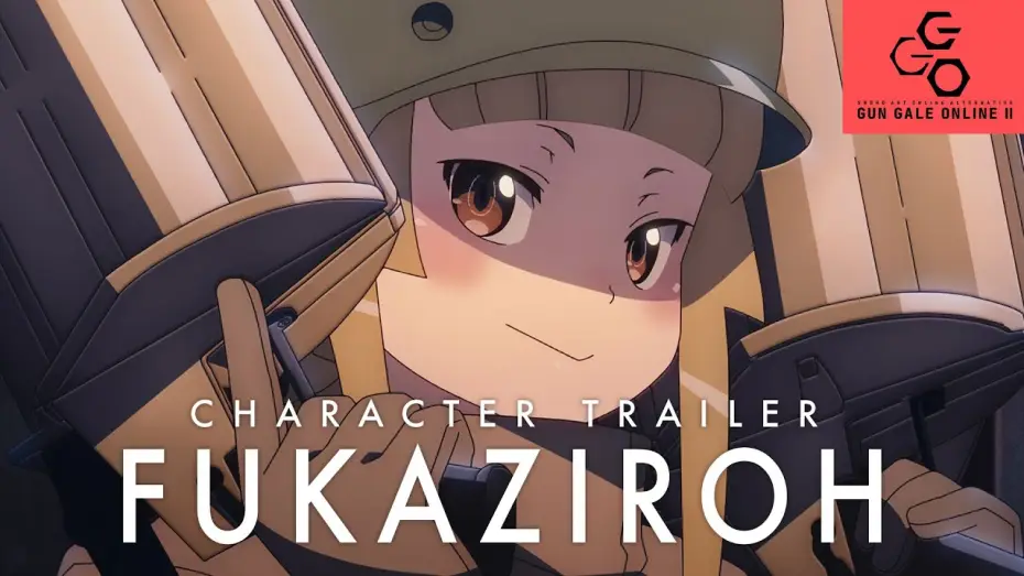 Video for the series Sword Art Online Alternative: Gun Gale Online — Gun Gale Online II Character Trailer (Fukaziroh) [Subtitled]