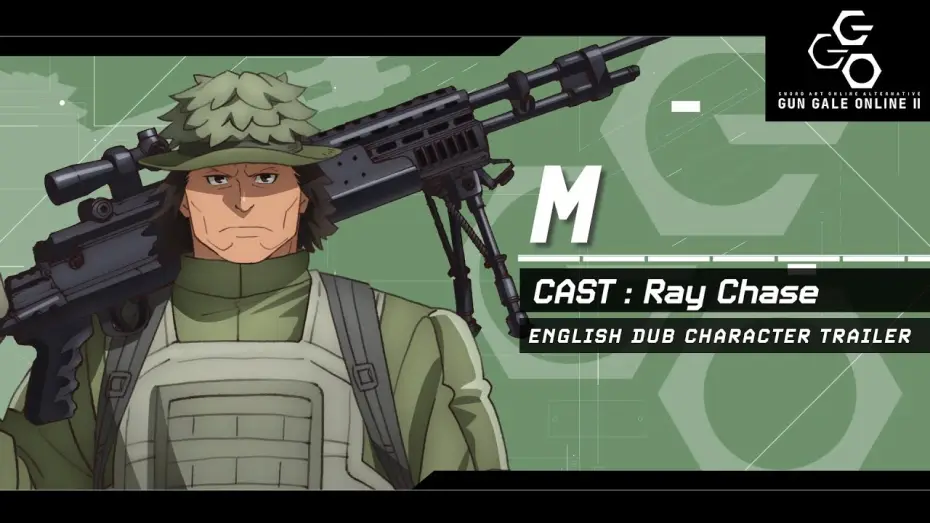 Video for the series Sword Art Online Alternative: Gun Gale Online — Gun Gale Online II English Dub Character Trailer (M)