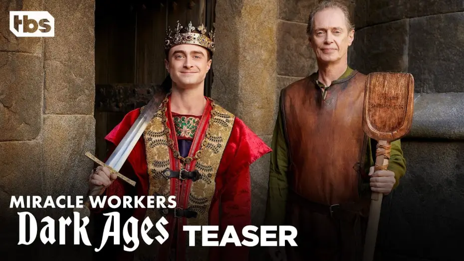 Video for the series Miracle Workers — Daniel Radcliffe and Steve Buscemi Welcome You To The Dark Ages | TBS