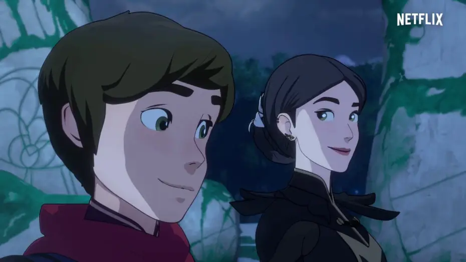 Video for the series The Dragon Prince — Interview | Callum and Claudia