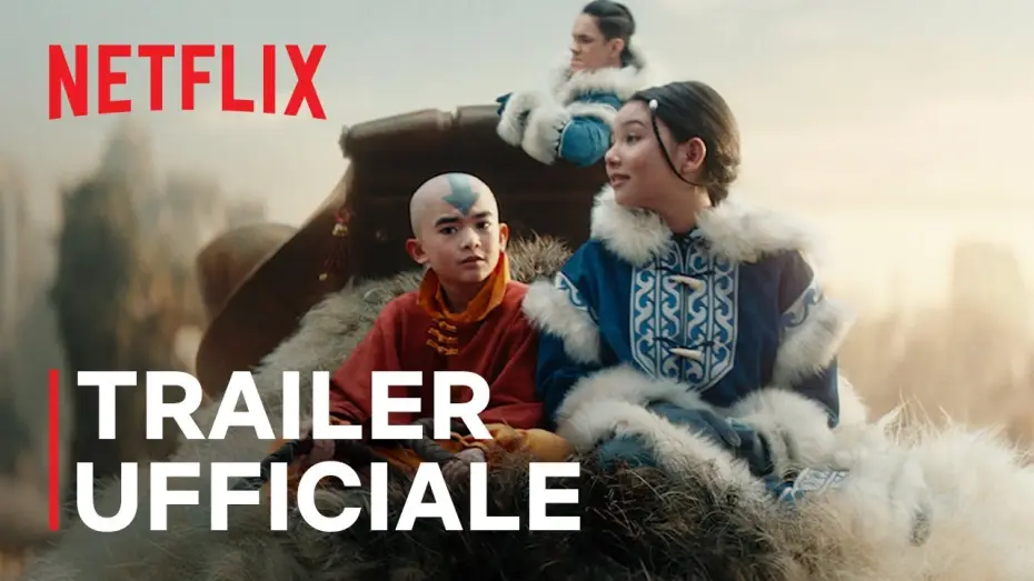 Video for the series Avatar: The Last Airbender — Trailer ufficiale