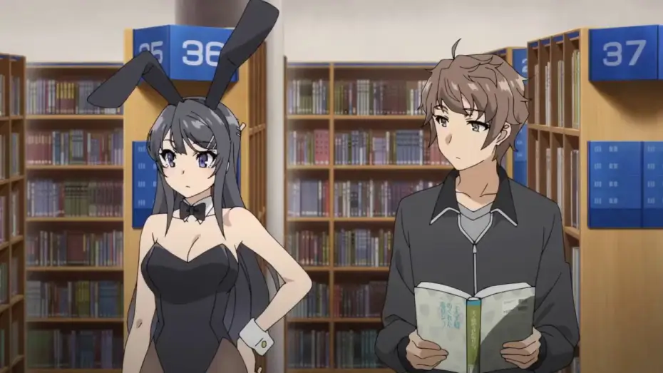 Video for the series Rascal Does Not Dream of Bunny Girl Senpai — Этот глупый свин не понимает мечту девочки-зайки / Yarou wa Bunny Girl русский трейлер