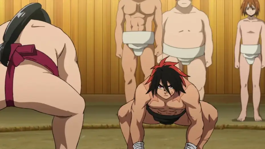 Video for the series Hinomaru Sumo — アニメ「火ノ丸相撲」PV