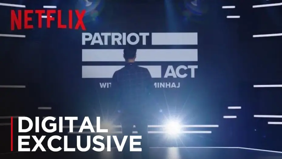 Video for the series Patriot Act with Hasan Minhaj — Patriot Act with Hasan Minhaj | Studio Spot [HD] | Netflix