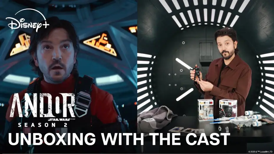 Video for the series Andor — Merch Unboxing with the Cast