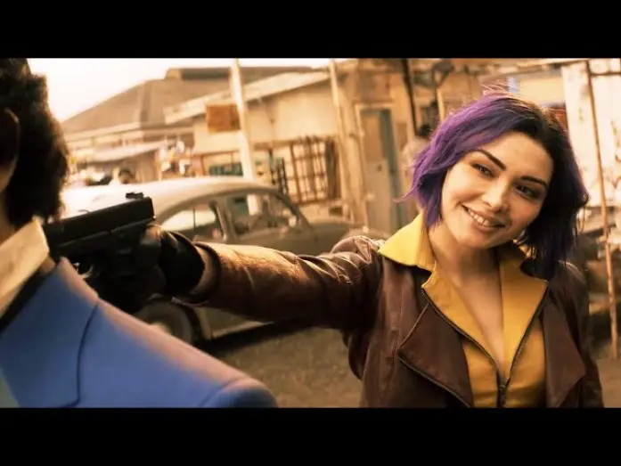 Video for the series Cowboy Bebop — Cowboy Bebop 2021 Bebop meets Katerina Solensan and fight with Faye Valentine