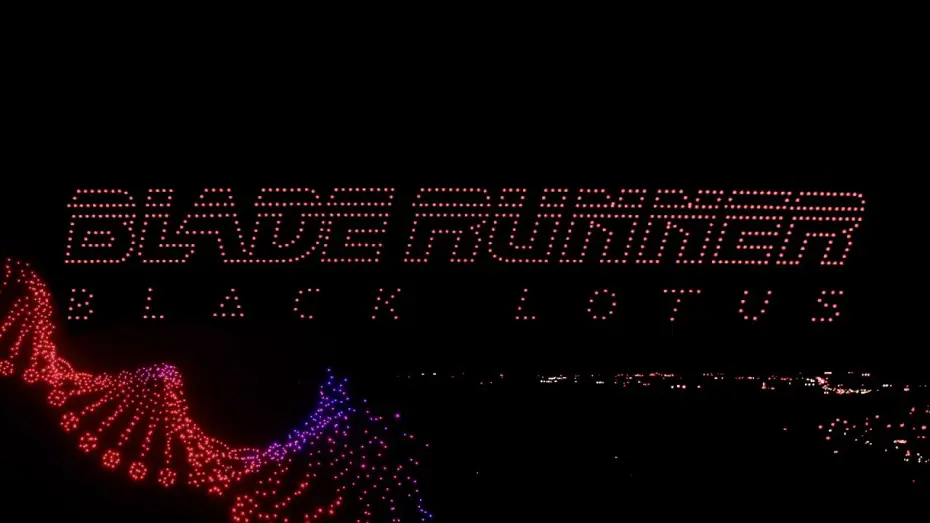 Video for the series Blade Runner: Black Lotus — Drone Show