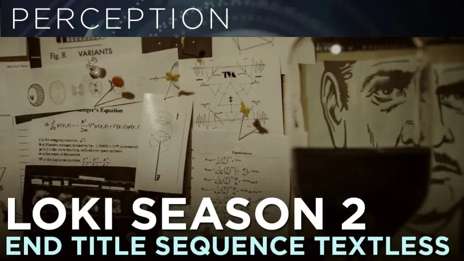 Video for the series Loki — Main On End Credits Title Sequence Without Text