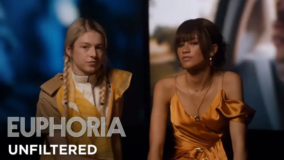 Видео к сериалу Euphoria — unfiltered: zendaya and hunter schafer on rue and jules