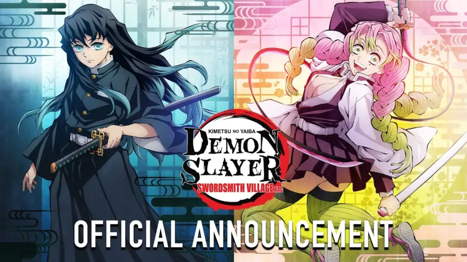Video for the series Demon Slayer: Kimetsu no Yaiba — Swordsmith Village Arc Anime Adaptation Confirmed!