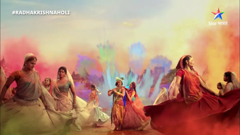 Video for the series RadhaKrishn — RadhaKrishn | Radha aur Krishn ki adbhut Holi | #RadhaKrishn #Holi