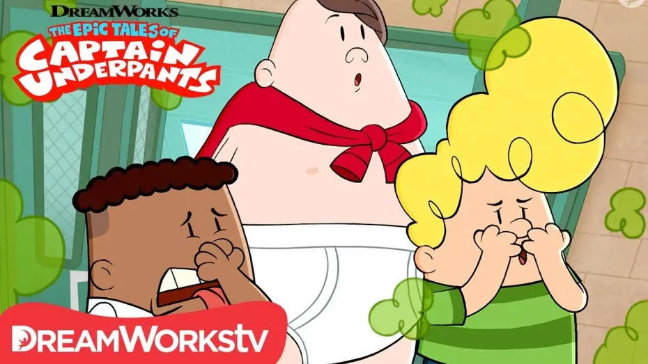 Video for the series The Epic Tales of Captain Underpants — Gas-O-Rama Battle Against Smartsy Fartsy | DREAMWORKS THE EPIC TALES OF CAPTAIN UNDERPANTS