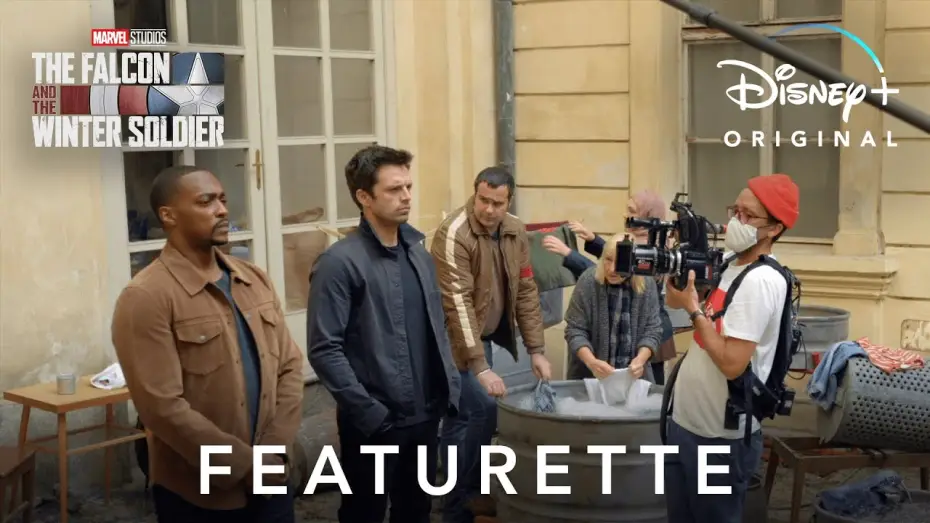 Video for the series The Falcon and the Winter Soldier — Co-workers Featurette