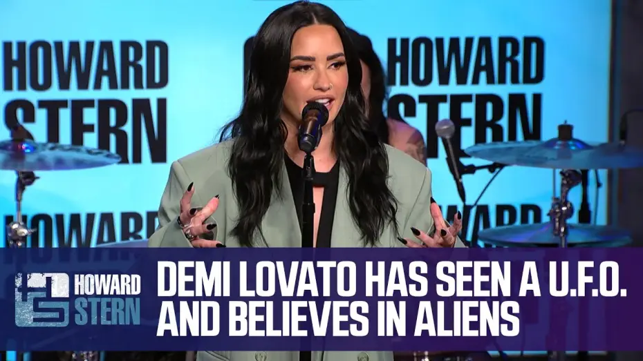 Видео к сериалу The Howard Stern Interview — Demi Lovato Has Seen UFOs and Believes in Aliens