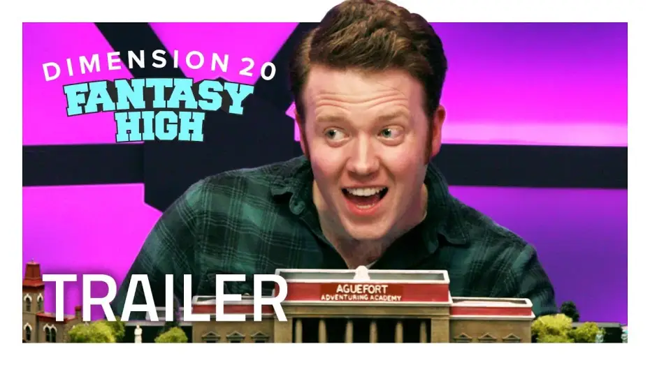 Video for the series Dimension 20 — Fantasy High — FANTASY HIGH: D&D Meets High School [Official Trailer]