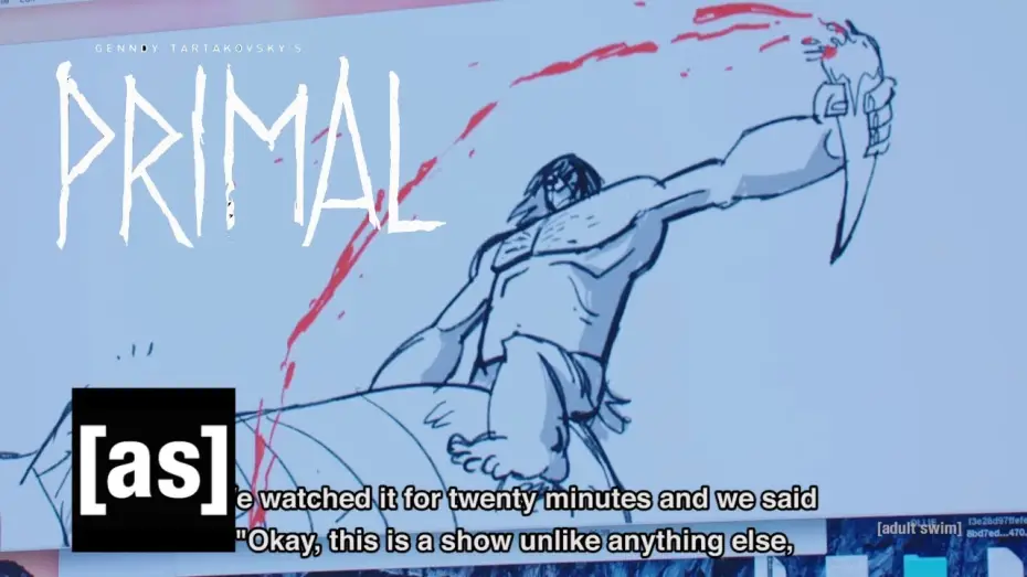 Video for the series Primal — Behind The Scenes: Genndy Tartakovsky's Primal | adult swim