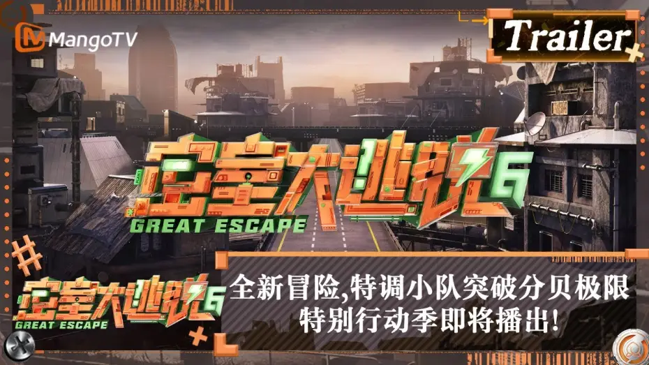 Видео к сериалу Great Escape — 【Trailer】特调小队#大张伟#许凯#张国伟#彭昱畅#周笔畅#陈哲远#马伯骞#吴谨言#文俊辉 身陷囹圄？特别行动季即将播出！ | 密室大逃脱6 Great Escape S6 | MangoTV