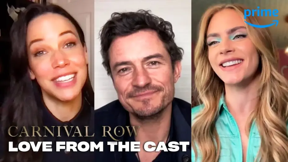 Video for the series Carnival Row — Orlando Bloom, Cara Delevingne, and the Rest of the Cast Thank Carnival Row Fans