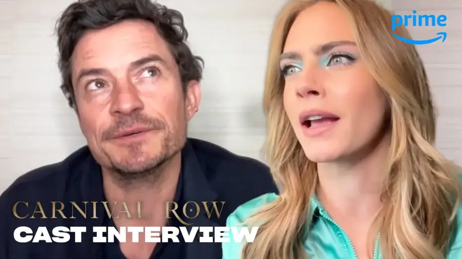 Video for the series Carnival Row — Cara Delevingne and Orlando Bloom Share Memories From Set
