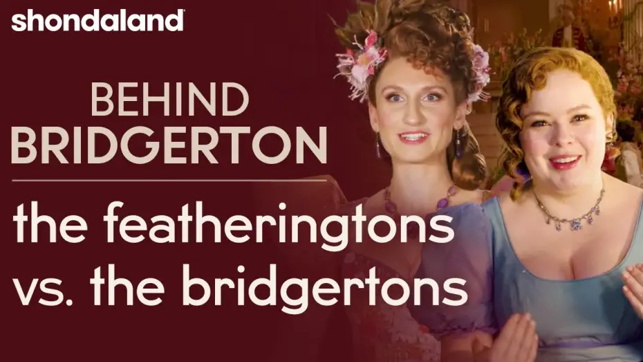 Video for the series Bridgerton — Behind Bridgerton Outtake: The Featheringtons vs. The Bridgertons | Shondaland