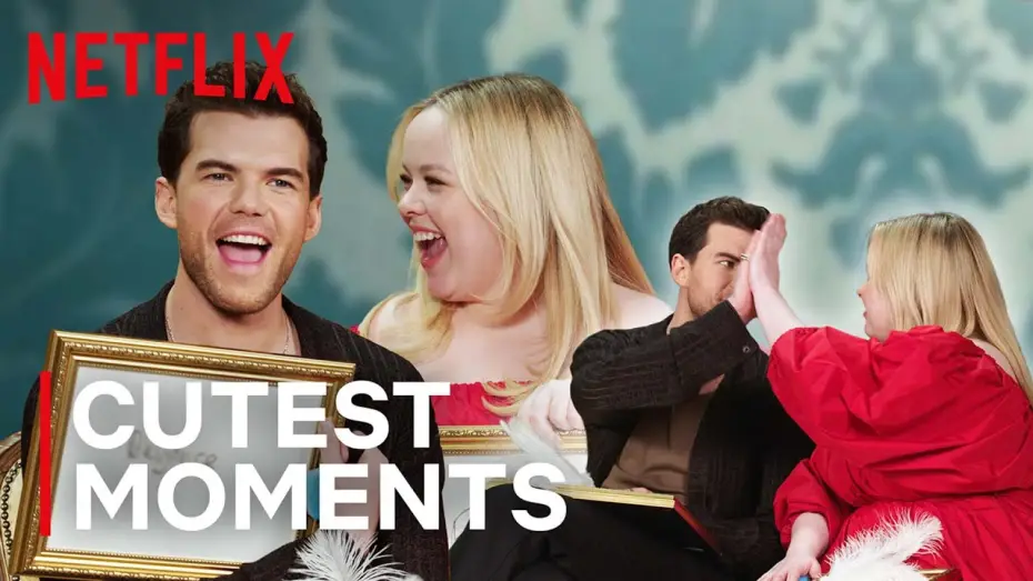 Video for the series Bridgerton — Nicola Coughlan and Luke Newton's Cutest Interview Moments | Bridgerton | Netflix