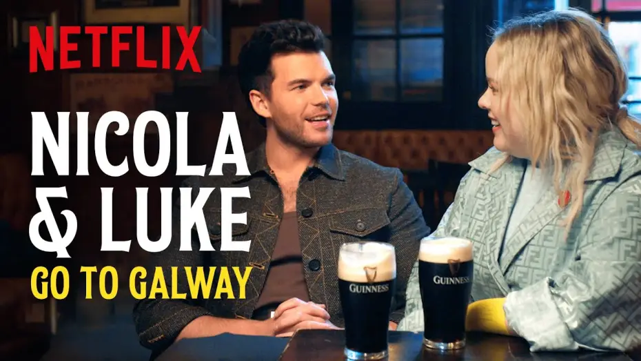 Video for the series Bridgerton — Nicola Coughlan and Luke Newton Take A Trip to Galway | Bridgerton | Netflix