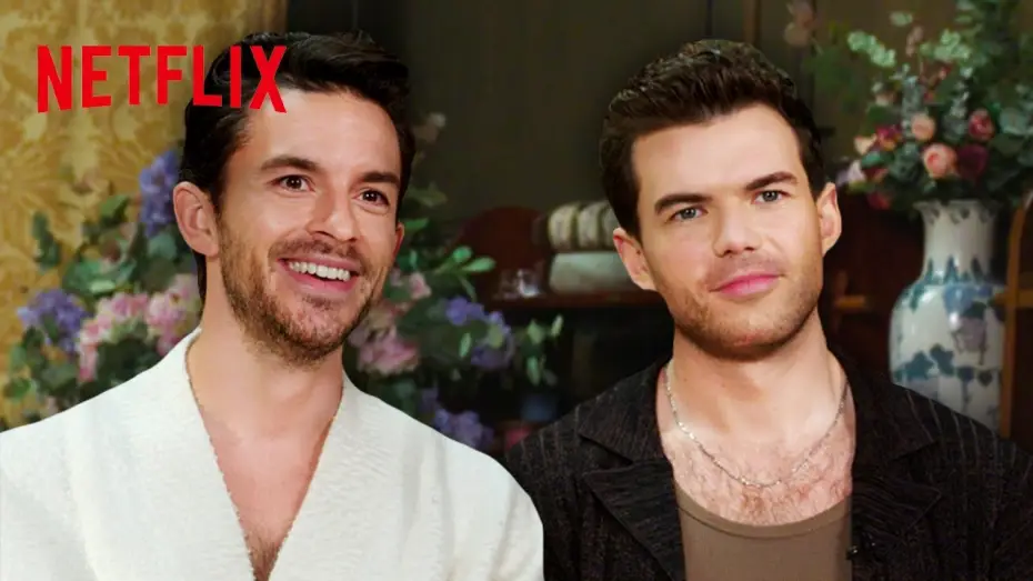Video for the series Bridgerton — Jonathan Bailey Passes the Torch to Luke Newton