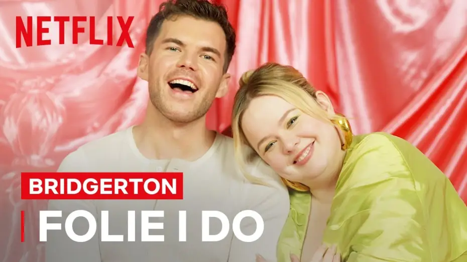 Video for the series Bridgerton — Nicola Coughlan and Luke Newton Play Folie I Do
