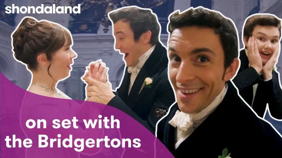 Video for the series Bridgerton — Behind the scenes w/ the Bridgerton Family | Shondaland