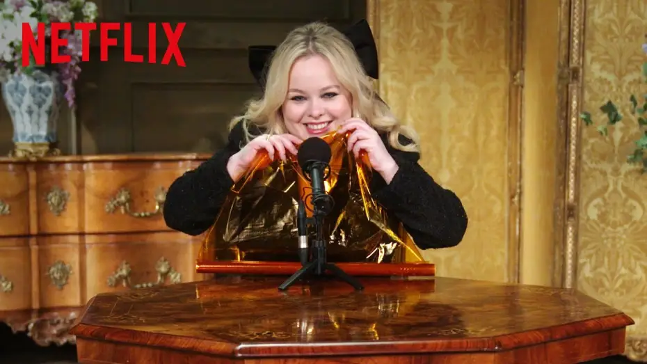Video for the series Bridgerton — Nicola Coughlan Performs a Bridgerton Style ASMR | Netflix