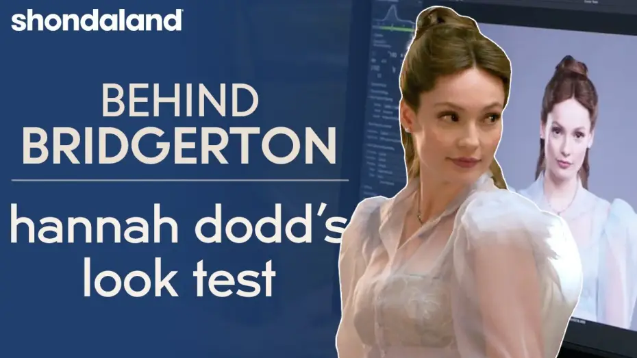 Video for the series Bridgerton — Behind Bridgerton Outtake: Hannah Dodd's Look Test | Shondaland