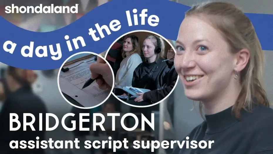 Video for the series Bridgerton — A Day in the Life of a Bridgerton Script Supervisor | Shondaland