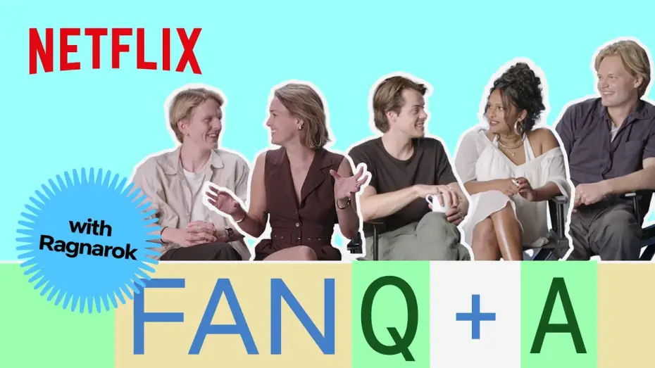 Video for the series Ragnarok — Fan Q’s with the cast [ENG SUB]