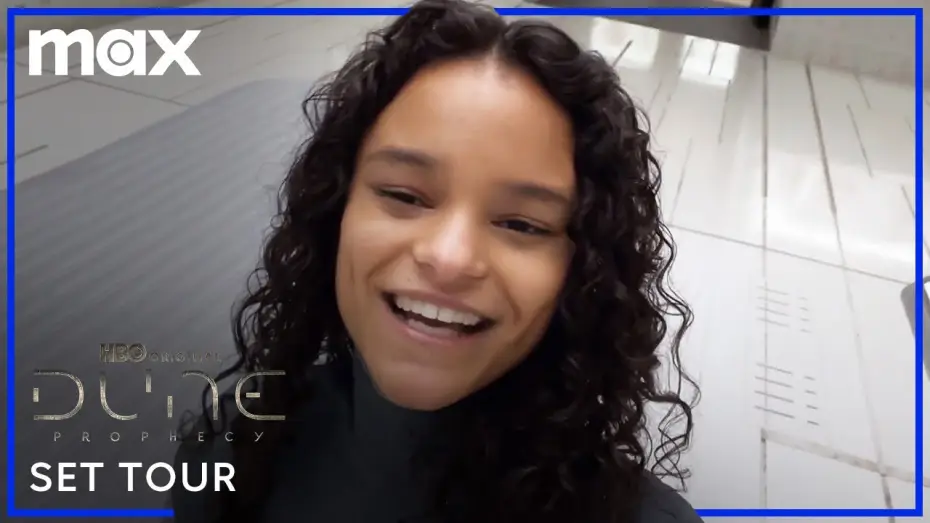 Video for the series Dune: Prophecy — Dune: Prophecy Set Tour with Chloe Lea