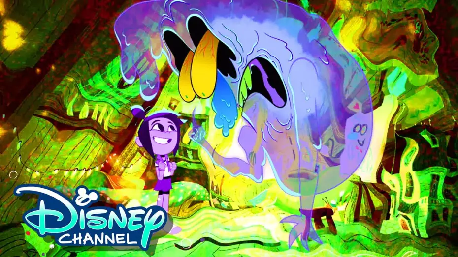 Видео к сериалу The Ghost and Molly McGee — First Day Frights 👻  | NYCC Sneak Peek | The Ghost and Molly McGee | Disney Channel Animation