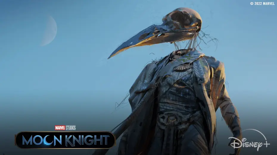 Video for the series Moon Knight — Why Khonshu Looks Unlike Other Gods