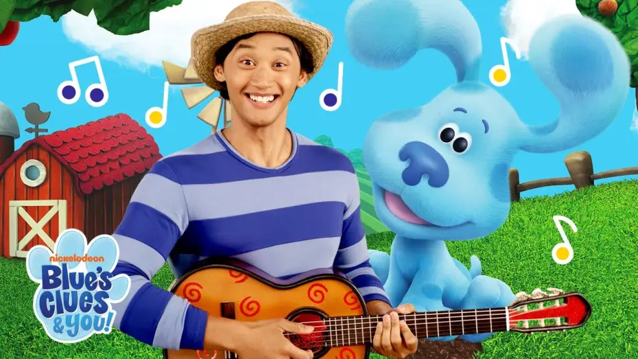 Video for the series Blue's Clues & You! — Blue's Clues & You 🐾 Old McDonald Nursery Rhymes w/ Josh & Blue | NEW SERIES | Nick Jr.